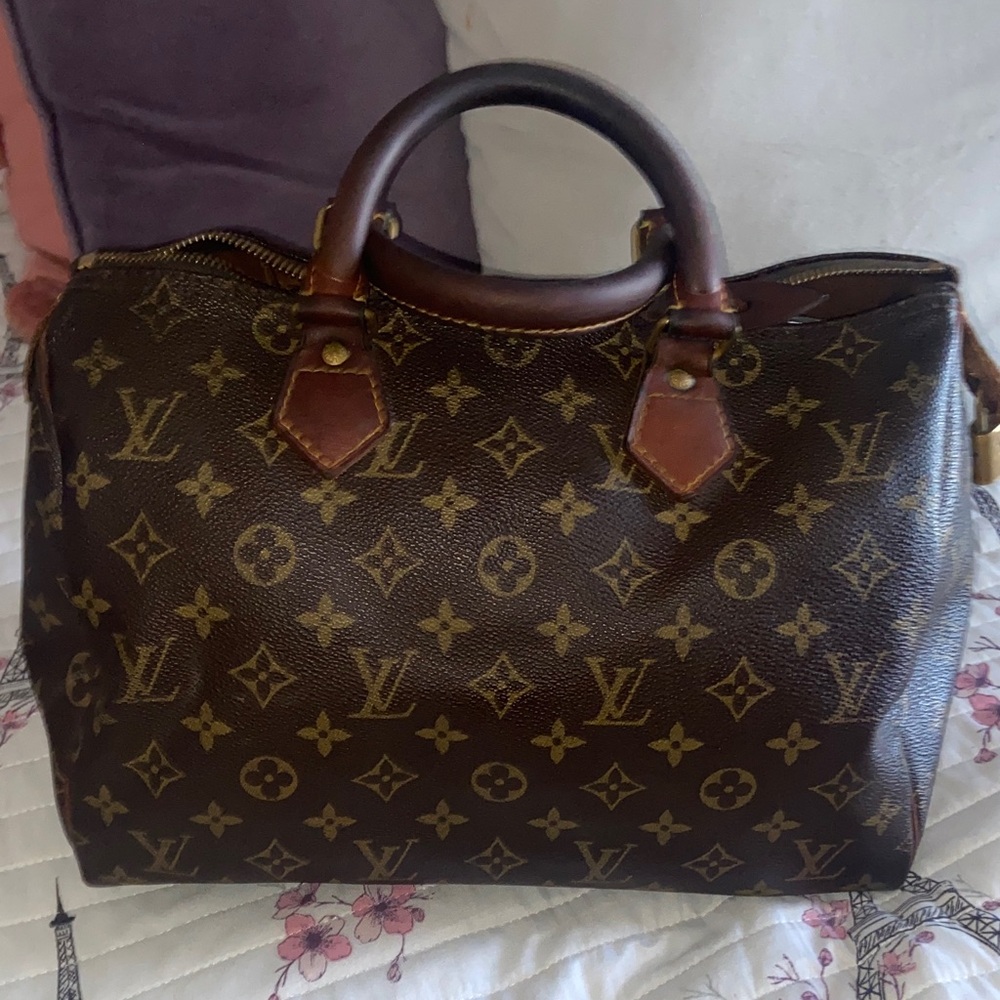 Vintage  Louis vuitton  monogram speedy 30